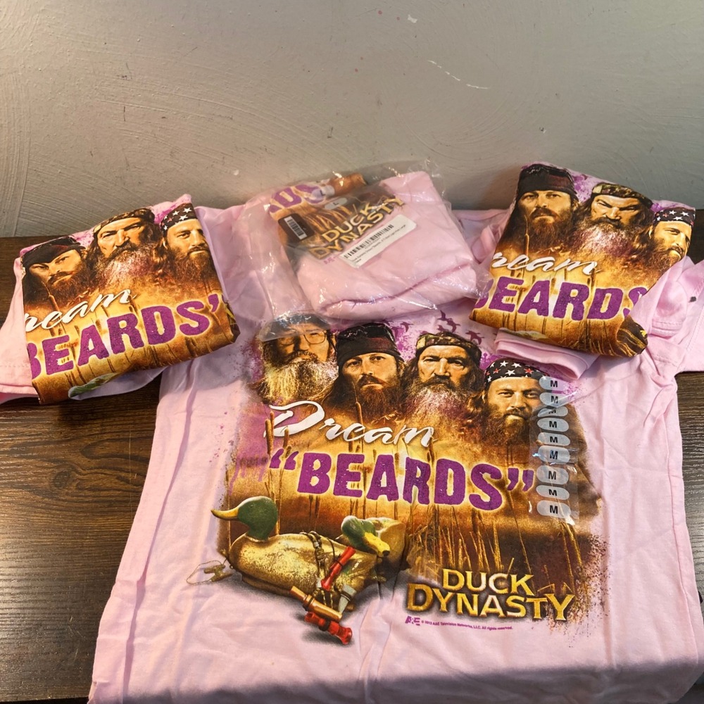 Duck Dynasty Souvenir Shirt Lot Gift Shop Country Store Outdoor Stock Bulk Lot 4